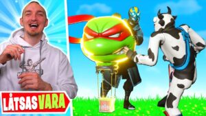 JAG LÅTSAS VARA ETT TMNT DROP I FORTNITE