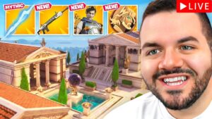 🔴LIVE - FORTNITE SEASON 2 IS HERE! NEW MYTHICS, POI'S, BATTLEPASS & MORE!