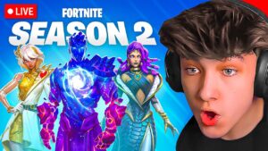 🔴LIVE! - FORTNITE SEASON 2 SOON with CourageJD & LEGIQN!