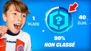 Mon PETIT FRÈRE DÉCOUVRE son RANK ! (8 ans)