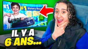 Mon évolution CLAVIER SOURIS 6 ANS APRÈS sur FORTNITE ! (j'étais vraiment nul)