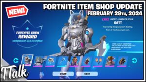 *NEW* KATT SKIN & JAM TRACKS! Fortnite Item Shop [February 29th, 2024] (Fortnite Chapter 5)