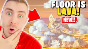 *NOVÝ* MIDAS FLOOR IS LAVA MÓD VE FORTNITE!!