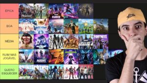 O FORTNITE PIOROU? VAMOS CONVERSAR SOBRE AS TEMPORADAS - TIER LIST