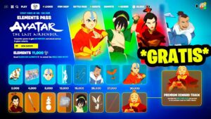 PASE de BATALLA de los ELEMENTOS en FORTNITE (SKINS GRATIS) 🎁