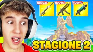 PRIMA VITTORIA NELLA NUOVA STAGIONE 2 DI FORTNITE!! 😱 NUOVA MAPPA E NUOVE ARMI