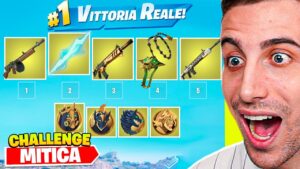 Prendo TUTTE le Armi MITICHE e i MEDAGLIONI della Stagione 2 INSIEME e VINCO la Partita Fortnite ITA