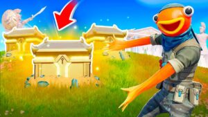 Reto SOLO COFRE de los DIOSES en Fortnite!