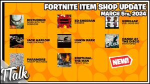 SHOP SUCKS, BUT THESE JAM TRACKS THOUGH! Fortnite Item Shop [March 5th, 2024] (Fortnite Chapter 5)