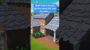 Sometimes we all just need a half time break 🏡 #fortnite #legofortnite