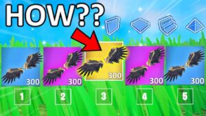 WINGS ONLY Challenge in Fortnite!