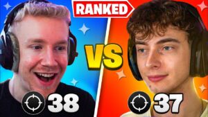 Wer schafft MEHR KILLS in FORTNITE RANKED? 🏆 | (1vs1 Challenge gegen Robnic)