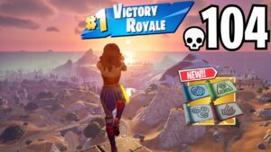 104 Elimination Solo vs Squads WINS Full Gameplay (NEW FORTNITE CHAPTER 5 SEASON 2)!