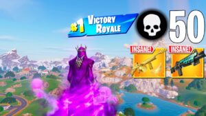 50 Elimination Solo vs Squads Wins Full Gameplay (Fortnite Chapter 5 Season 2)