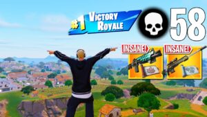 58 Elimination Solo Vs Squads Wins Full Gameplay (Fortnite Chapter 5 Season 2)
