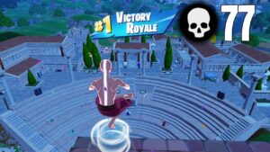 77 Elimination Solo vs Squads Wins (Fortnite Chapter 5 Season 2 Ps4 Controller Gameplay)
