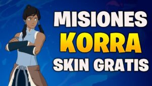 COMO COMPLETAR TODAS LAS MISIONES DE KORRA EN FORTNITE ✅ COMPLETA MISIONES DE LA PÁGINA 1 Y 2 *SKIN*