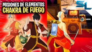 Como COMPLETAR TODAS las MISIONES DE ELEMENTOS CHAKRA DE FUEGO NUEVA SKIN AANG FORTNITE