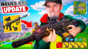 Die NEUE WAFFE in FORTNITE! | (XXL UPDATE) 😳🔥