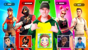 Die ZUFÄLLIGE YOUTUBER Challenge in FORTNITE! 🤩🔥