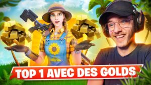 FAIRE TOP 1 SEULEUMENT avec des GOLDS sur FORTNITE !