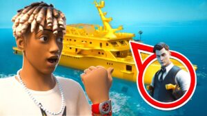 FAIRE TOP 1 avec le BATEAU de MIDAS sur FORTNITE !🚢