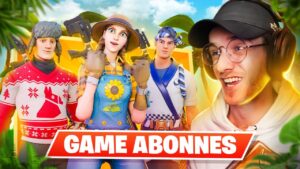 FAIRE TOP 1 avec les JOUEURS du SOUENITO Football Club sur FORTNITE !