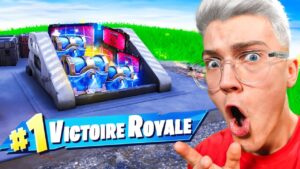 Faire TOP 1 GRÂCE au BUNKER sur FORTNITE
