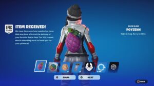 Fortnite Gifted A FREE Exclusive Reward To Players Who Did THIS.. (Poyzenn Backbling)