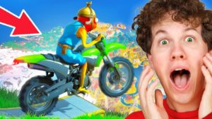 Fortnite "Kun Motorcykel" Challenge!
