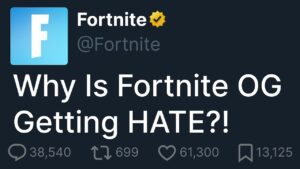 Fortnite OG Drama