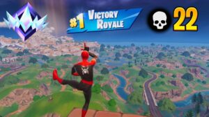 High Elimination Solo Ranked Win Gameplay (Fortnite Chapter 5 Season 2)