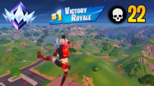 High Elimination Solo Ranked Win Gameplay (Fortnite Chapter 5 Season 2)