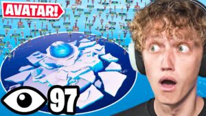 I Got 100 Players To Land At The ICEBERG In Season 2 Fortnite (Avatar Update)
