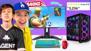 I Tried Peterbots "AIMBOT" Gaming Setup In RANKED Fortnite...