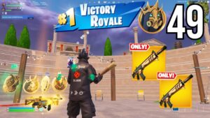 I WON Using *ARES* Warforged Assault Rifle ONLY! "Zero Build" Gameplay🏆(Fortnite Chapter5 Season 2)