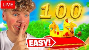 🔴ICH ERREICH 100 KRONEN in FORTNITE!