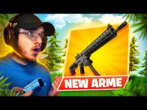 Je DÉCOUVRE la NOUVELLE AR sur FORTNITE... Et j'me fais laver par l'eau