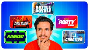 Jugué TODOS los Modos de Juego en Fortnite!