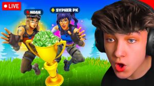 🔴LIVE! - DUO FNCS ROUND 2 with SypherPK! (Fortnite Tournament)