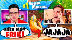 Me ENCONTRÉ y ELIMINÉ a un YOUTUBER en FORTNITE y me dijo ESTO..