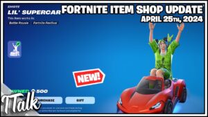 *NEW* LIL' SUPERCAR EMOTE! Fortnite Item Shop [April 25th, 2024] (Fortnite Chapter 5)