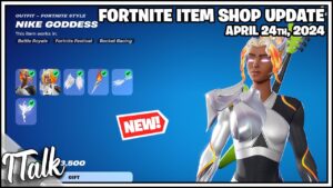 *NEW* NIKE GODDESS & MORE! Fortnite Item Shop [April 24th, 2024] (Fortnite Chapter 5)
