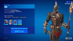 NUEVAS SKINS *ARES Y AUBREY* NUEVA TIENDA FORTNITE HOY 31/03/24 - TIENDA DE FORTNITE 31 DE MARZO