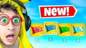 RETO de PODERES en FORTNITE 💧🔥⚡!! (Actualización Secreta) - Fortnite