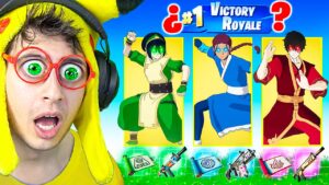 Random Avatar Skin Challenge 🟢🔵🟡🔴!! (Fortnite)