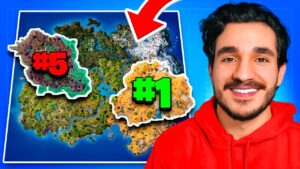 TOP 10 Lugares en la HISTORIA de FORTNITE @RoMax1