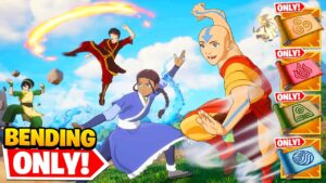 The *MYTHIC* BENDING ONLY Challenge in Fortnite!
