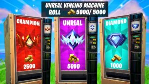 The *RANKED* VENDING MACHINE Challenge in Fortnite