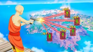 Usando 1000 HACKS en FORTNITE!